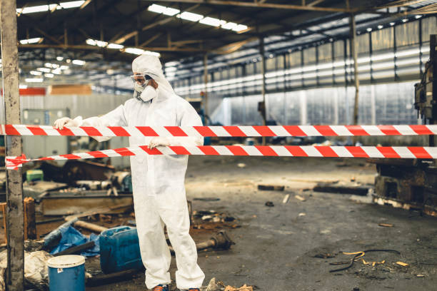 Professional Crime Scene Cleanup technician working in Kearney, MO